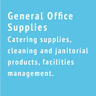 General Office Supplies - Catering supplies, cleaning and janitorial products, facilities management.